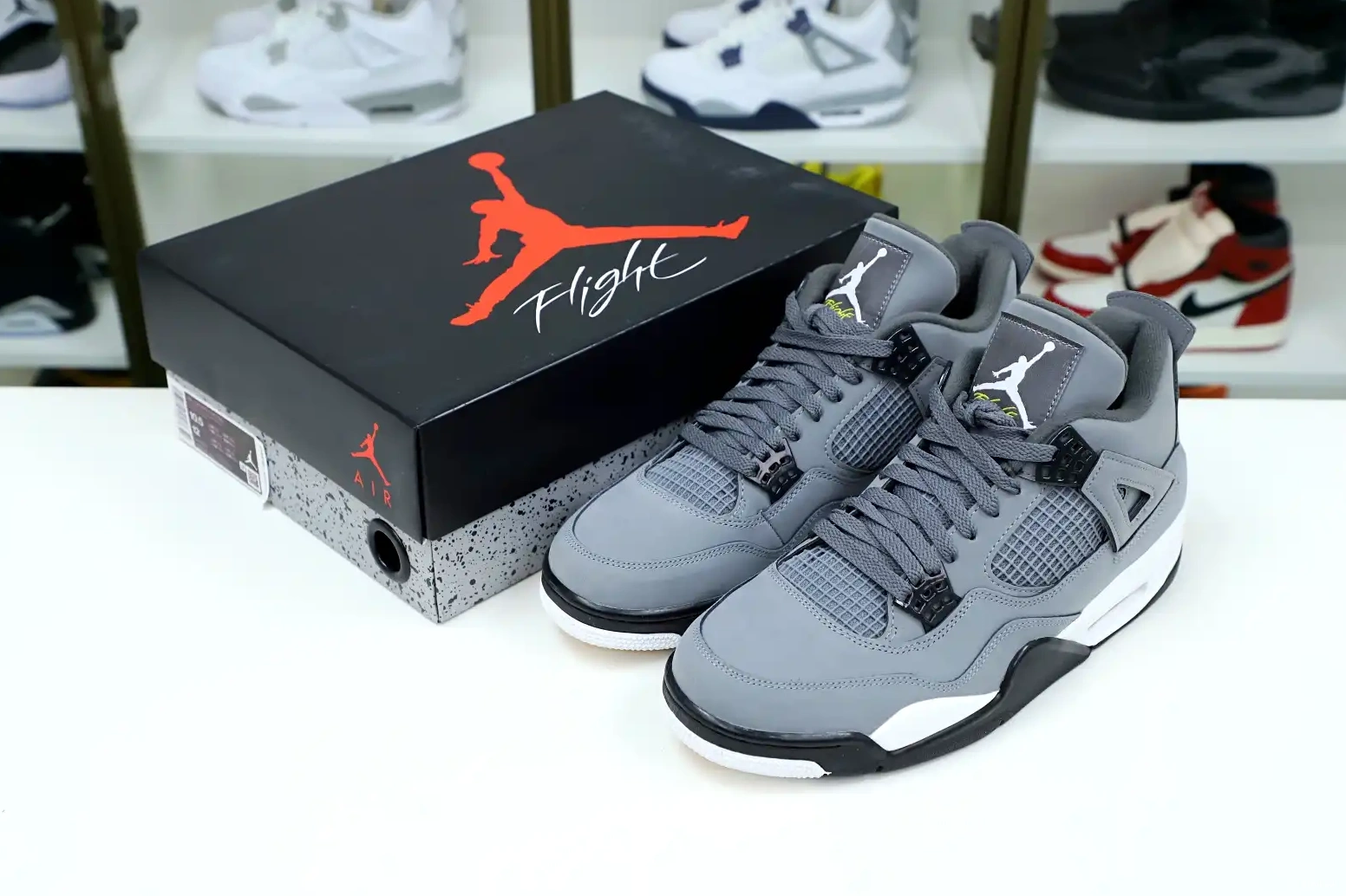 GREY' RETRO Kimikick 4 2019 JORDAN 'COOL AIR 0513
